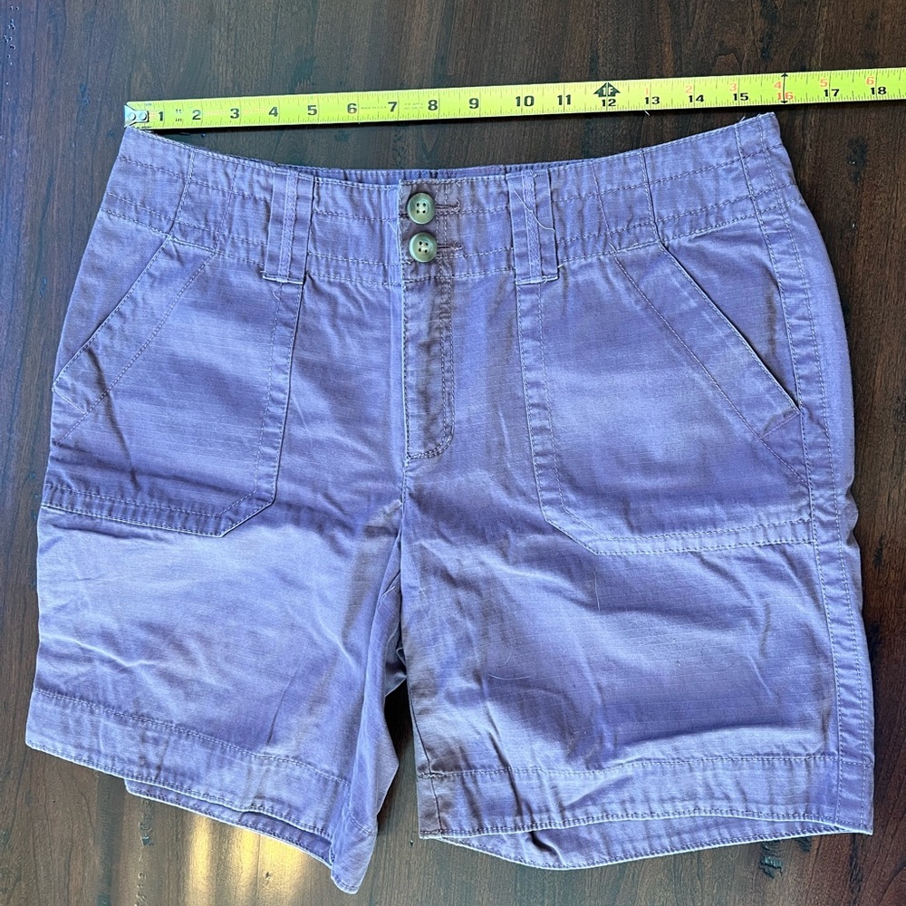 Eddie Bauer Casual Purple Shorts
